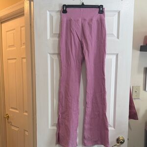 Victorias Secret PINK Ribbed Flare Pants- Medium